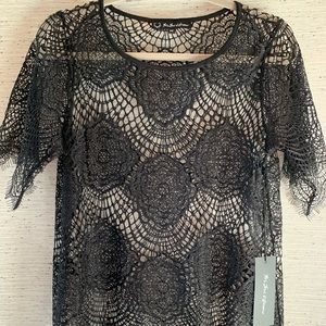 For Love & Lemons lace top NWT